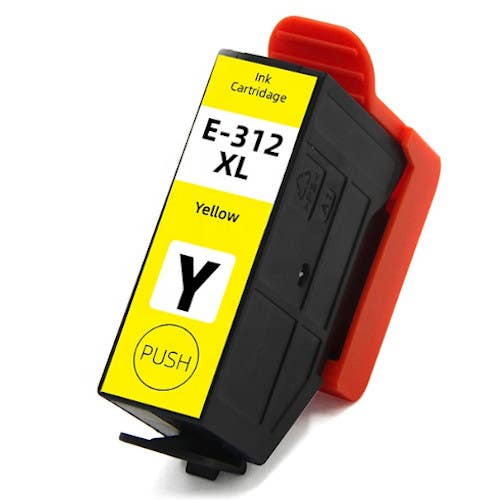 Epson 312XL (T312XL420) Yellow High-Yield Remanufactured Ink Cartridge